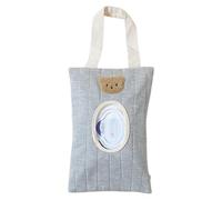 Baby Wipe Holder Portable Refillable Containers Watertight Wipe Storage Case Cotton Bag for Easy Travel & Diaper Use