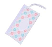 Baby Wipe Holder - Waterproof Baby Wipe Dispenser - Wipe Holder for Bathroom, Wipes Container, Bohemian Style Design, Wrist Strap, Portable for Stroller