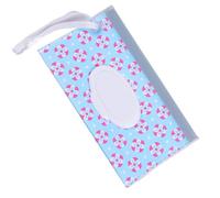 Baby Wipe Holder | Waterproof Baby Wipe Dispenser - Wipes Pouch with Wrist Strap, Bohemian Style Design, Refillable for Travel, Outdoor, Stroller