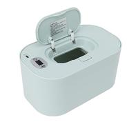 Baby Wipe Warmer, 5 Adjustable Temperature Modes from 40 to 60°C, Large Capacity Wipes Dispenser, USB Interface Power Supply, Comfort and Safety for Baby(Green)