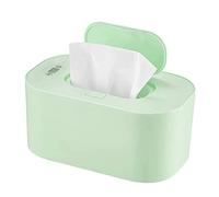 Baby Wipe Warmer LED Display 40-60° Adjustable Wet Wipe Warmer USB Charging Portable Baby Dispenser for Home Car Travel Green, Xmas Decors