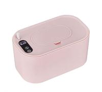 Baby Wipe Warmer, Portable Wipe Warmer and Baby Wet Wipes Dispenser, Smart Precise Temperature Control Large Capacity Evenly Overall Heating Silence (Pink)