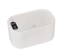Baby Wipe Warmer, Portable Wipe Warmer and Baby Wet Wipes Dispenser, Smart Precise Temperature Control Large Capacity Evenly Overall Heating Silence (White)