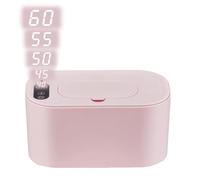Baby Wipe Warmer, USB Charging Baby Wipe Warmer, Heated Wipes Dispenser with Even Heating, Temperature Display Wet Wipes Box for Baby, Home, Outdoor and Travel Convenience