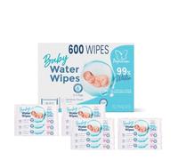 Baby Wipes 12 X 50 Pack Water-Based Wipes Wet Wipes Unscented Water Based For Sensitive Skin 600 Wipes