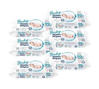 Baby Wipes, 99% Pure Water Wipes, Alcohol Free, Extra Large, Dermatologically Tested, Fragrance Free, Paraben Free, With Purified Water, Sensitive Skin Travel Essentials (6 Pack)