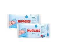Baby Wipes Bundle with 2 packs of 56 wipes - Fragrance-Free, Gentle Skin Care, Hypoallergenic, for Hands, Faces & Bottoms - Includes WoodzyCo Thank You card