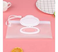 Baby Wipe Case Travel Holder Keeps Wipes Moist Set of Wet Wipes Holders Cases Portable Travel On The Go Refillable Dispenser Container Waterproof Wipe Container with Sealed Zipper Wipes Holders