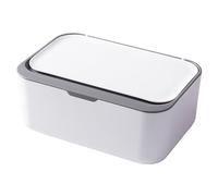 Baby Wipes Dispenser, 7.5x5.1x3.1 Inch Dustproof Refillable Wet Wipes Dispenser with Lid, Non-Slip Tissue Box Cover for Home Office Bathroom|Wipe Holders