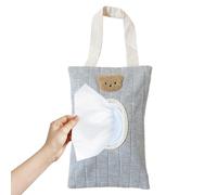 Baby Wipes Dispenser, Portable Wipes Container, Tissue Storage Bag 17x25cm/6.69x9.84 Inches Compact & Space-Saving/Secure & Hygienic For Bathroom Kitchen Home Wall Organizing