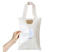 Baby Wipes Dispenser, Portable Wipes Container, Tissue Storage Bag 17x25cm/6.69x9.84 Inches Compact & Space-Saving/Secure & Hygienic For Bathroom Kitchen Home Wall Organizing