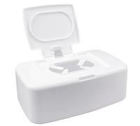 Baby Wipes Dispenser Refillable Wipe Holder One-Hand Operation Wipes Container Sealed Wet Wipes Dispenser Box for Bathroom Keeps Wet Tissue Fresh