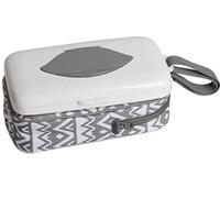 Baby Wipes Dispenser with Diaper Bag, 2 in 1 Portable Travel Clutch Bag with Strap for Carrying Diapers and Wipes on the Go