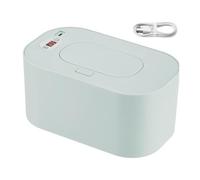 Baby Wipes Warmer, USB Portable Wipes Dispenser, Diaper Insulation Box, Smart Temperature Control, Large Capacity, 20x12x9.5cm, for Baby Care, Travel, Diaper Changing
