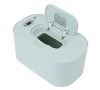 Baby Wipes Warmer, USB Powered Baby Wet Wipes Dispenser Holder, 40 to 60°C Temperature Adjustable, with Top Heating Plate for Moistures Retention, Large Capacity (Green)