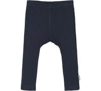 Baby wool/bamboo leggings Mikk-Line Bleu 6 mois