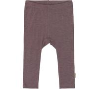 Baby wool/bamboo leggings Mikk-Line Violet 18 mois