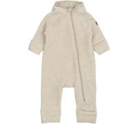 Baby wool onesie with ears Mikk-Line Blanc 4 ans
