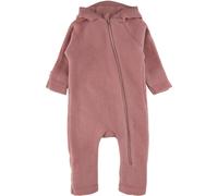 Baby wool onesie with ears Mikk-Line Rose 12 mois