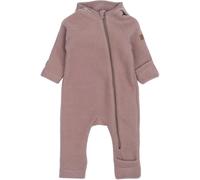 Baby wool onesie with ears Mikk-Line Rose 9 mois
