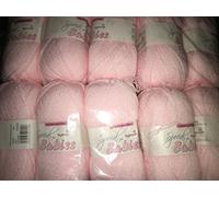 Baby Wool Packs of Five, Stylecraft Special for Babies DK, Super Soft Baby Yarn 5 x 100g (5 x 100g Pink Marl 1251)