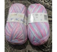 Baby Wool, Randoms DK Double Knitting Yarn Jarol 2x200g Ball 301