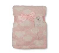 Baby Wrap/Blanket Clouds/Hearts (Pink)