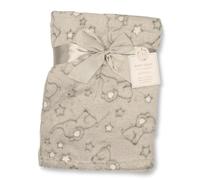 Baby Wrap Blanket - Elephant and Stars (Grey)