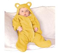 Baby Wrap blanket in Luxury Gift Box by BABY BLISS Star Wrap Fleece for Newborns Infants and Toddlers 2 - 12 Month’s Boy Girl Super Soft Great for Travel Strollers and Car Seats (Lemon)