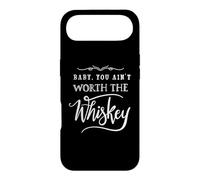 Baby You Ain't Worth The Whiskey Funny Drinking Case for iPhone Air
