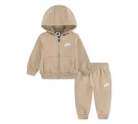 Baby zip-up sweatshirt and jogging set Nike LBR Club Beige 12 mois