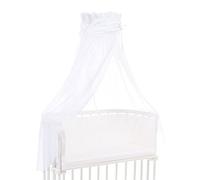 babybay Canopy Organic Cotton with Loop Suitable for All Models, White