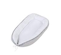 babybay Cuddle nest, Pearl Grey Points White