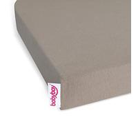 Babybay Jersey Cover for bedside sleeper Cot, Nougat