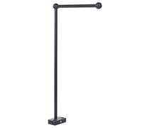 babybay Mobile Holder Suitable for All Models with Round Bars, Grey Varnished, Multi Color