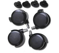 babybay roll kit suitable for all models suitable for parquet 4 pieces, black,