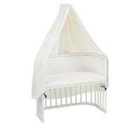 babybay Sky Waffle Pique for Mobile Holder Suitable for All Models up to 96 cm in Length, Ivory
