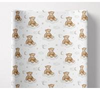 BabyBells Deluxe Teddy Bear Unisex Baby Boy Girl Anti Roll Wedge Changing Mat