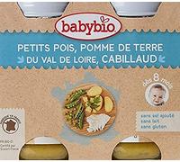 Babybio Pots Pomme de Terre du Val de Loire/Cabillaud 400 g