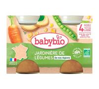 Babybio Vegetables 4 Months and + Organic 2 Pots of 130g