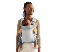 BabyBjörn Baby Carrier Harmony, 3D Mesh, Silver | Ergonomic Baby Carrier for Newborns to 3 Years (3.2-15 kg), 4 Carrying Positions, Adjustable Leg Position, Soft & Comfortable