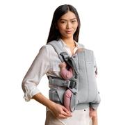 BabyBjörn Baby Carrier Harmony, Woven mélange, Light Grey
