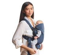 BabyBjörn Baby Carrier Mini, 3D Mesh, Navy blue | For newborns, 0-12 months (3.2-8 kg), ergonomic and easy to use