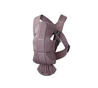 BabyBjörn Baby Carrier Mini, Cotton, Dark Purple | Newborn Carrier (7-25 lbs), Ergonomic, Easy-to-Use