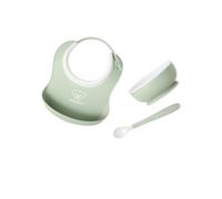 BabyBjörn Baby Feeding Set, 3 pcs, Powder Green