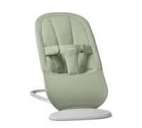 BabyBjörn Bouncer Begin, Brushed Woven, Light Green | Snug newborn support, Ergonomic and acknowledged as hip healthy, Easy adjustments as your baby grows