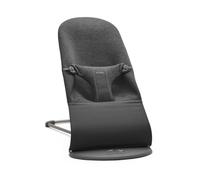BabyBjörn Bouncer Bliss, 3D Jersey, Charcoal Grey | 2-in-1 Adjustable Baby Bouncer Seat and Toddler Chair, Newborn to Toddler (3.5-13kg), 3 Positions, Lightweight & Portable