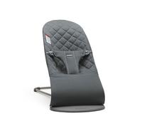 BabyBjörn Bouncer Bliss, Woven, Classic Quilt, Anthracite