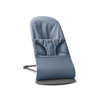 BabyBjörn Bouncer Bliss, Woven Mélange, Blue