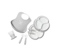 BabyBjörn Dinnerware Set, 8 pcs, Grey